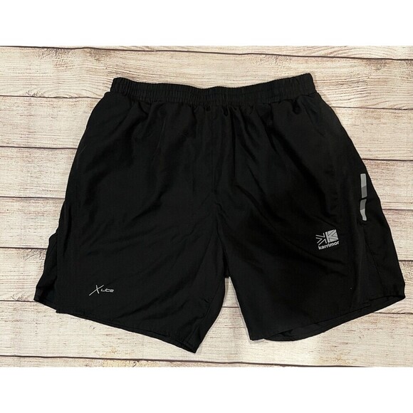 KARRIMOR Run running Women's Black Shorts SIZE Medium - Picture 1 of 8
